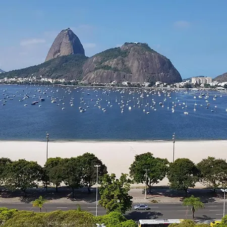 A Lazer Ou A Trabalho Fique Em Botafogo Em Frente A Praia E Ao Pao De Acucar Rio de Janeiro Exterior photo